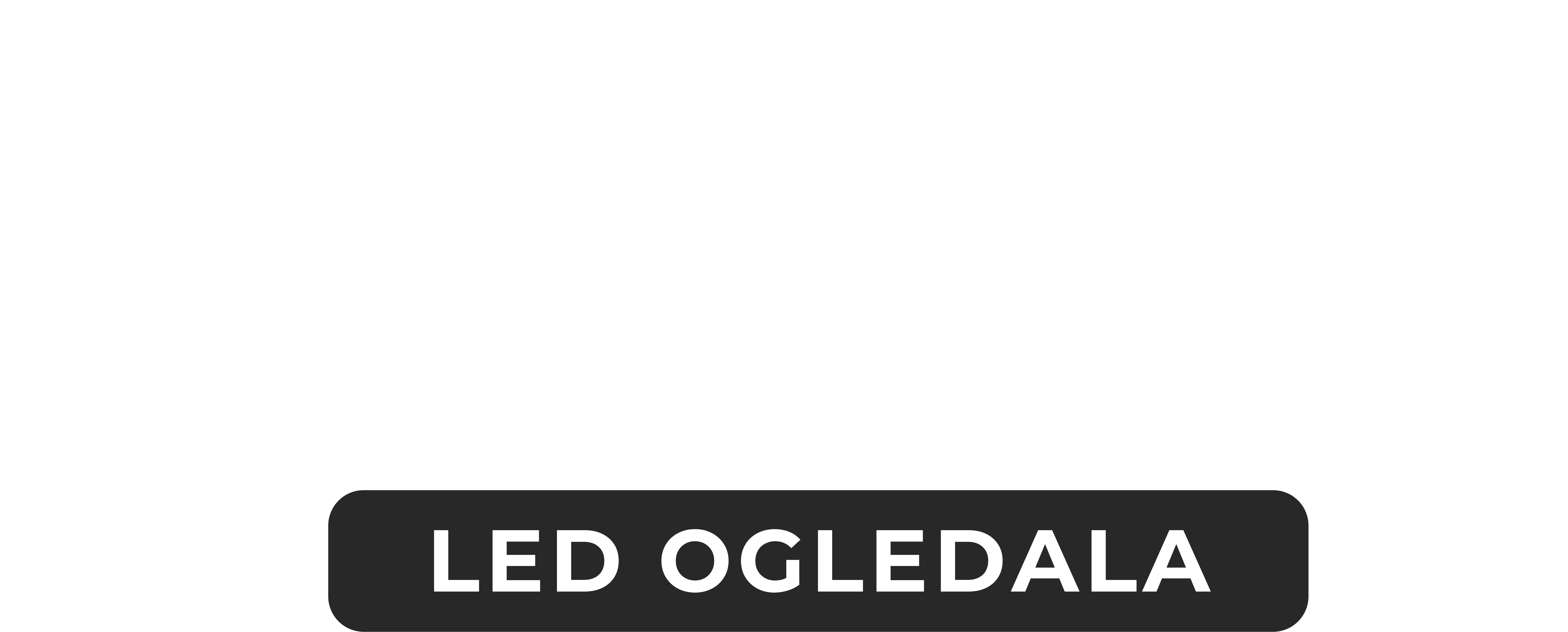 LED OGLEDALA NERO
