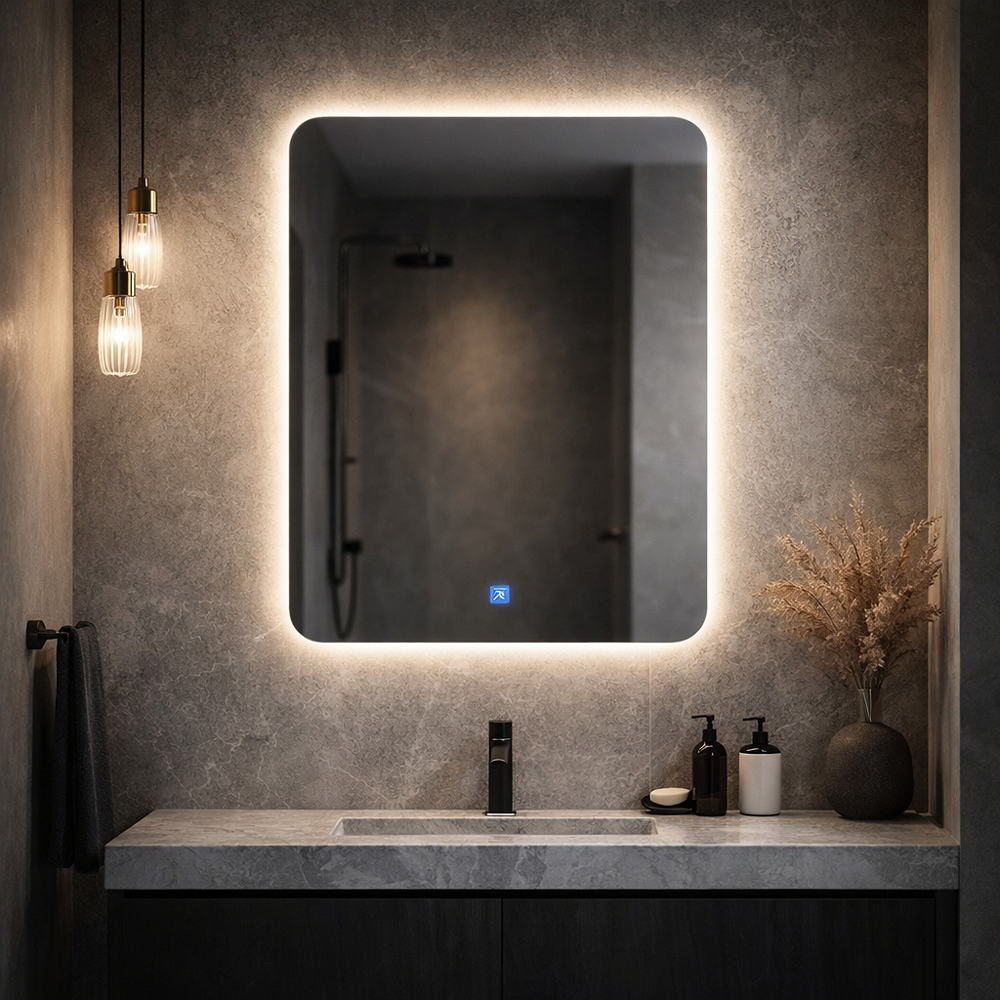 Kvadratna LED ogledala